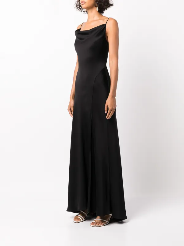 Crepe satin outlet dress