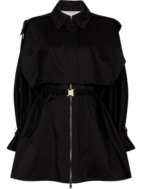 Moncler Pamanzi belted trench coat