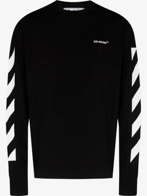 Off-White Diag graphic sleeve T-shirt