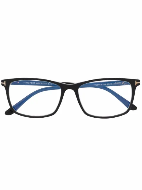 TOM FORD Eyewear block rectangular glasses