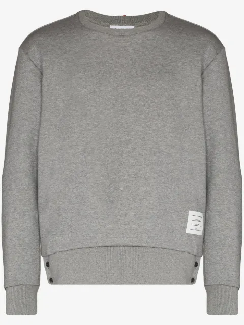 Thom Browne sudadera con motivo de rayas RWB