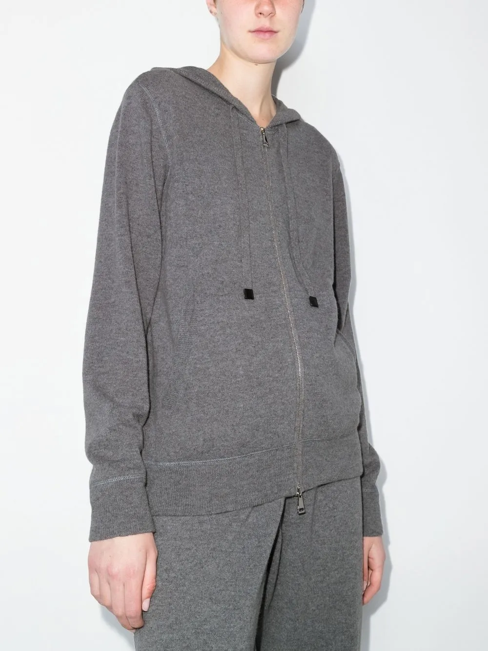 Moncler Vest met capuchon - Grijs