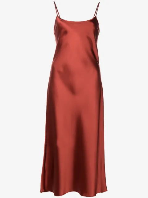 VOZ vestido midi sin mangas