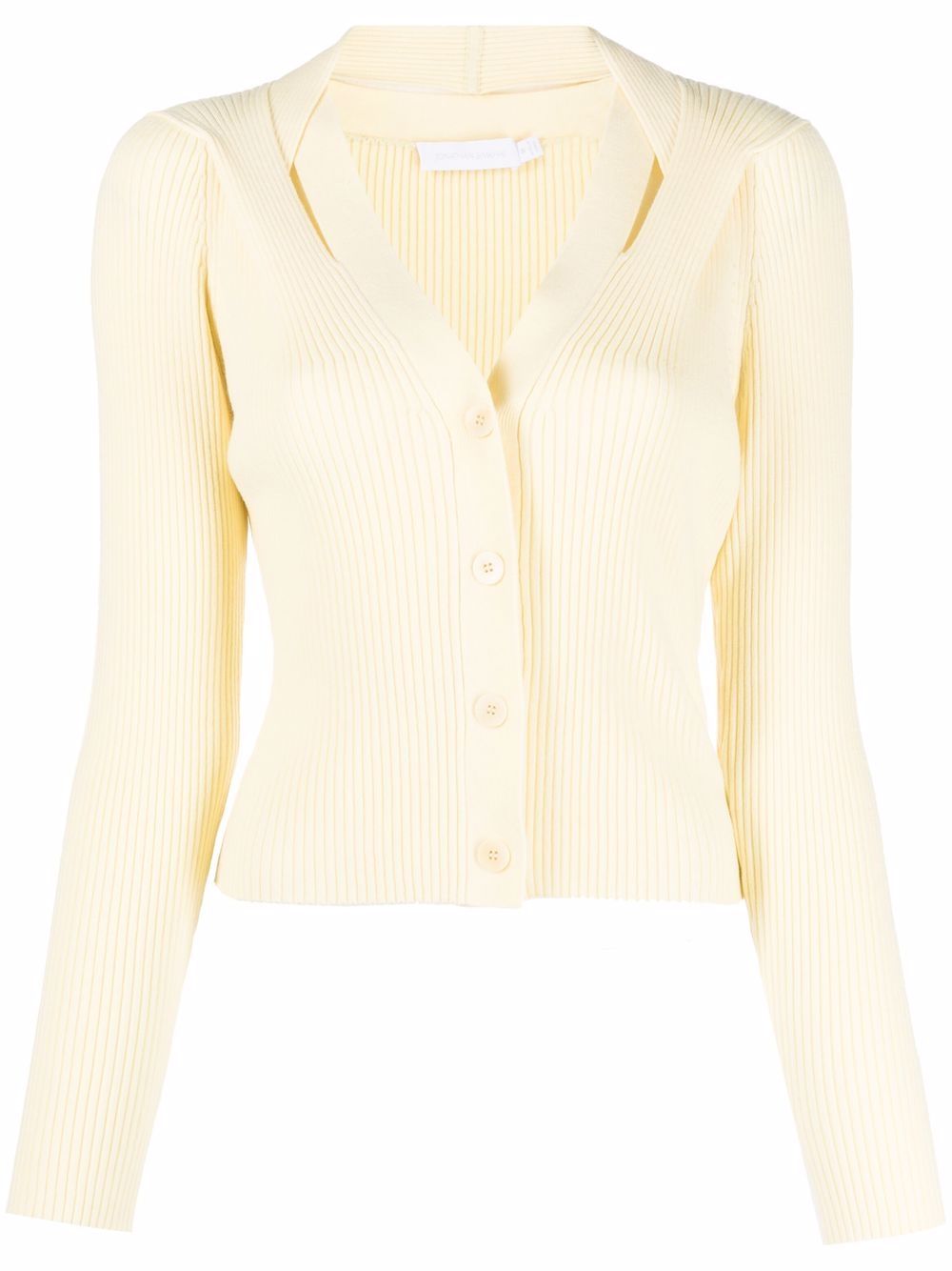 фото Jonathan simkhai ribbed knit cardigan