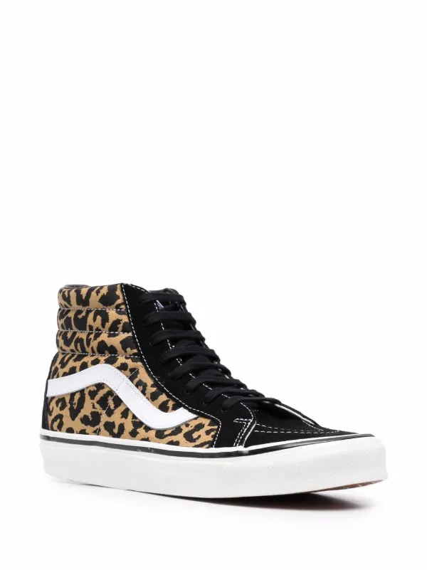 Ook storting Briljant Vans leopard-print Old Skool Sneakers - Farfetch