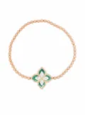 Roberto Coin 18kt rose gold Princess Flower multi-stone bracelet - Pink