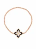 Roberto Coin 18kt rose gold Princess Flower multi-stone bracelet - Pink