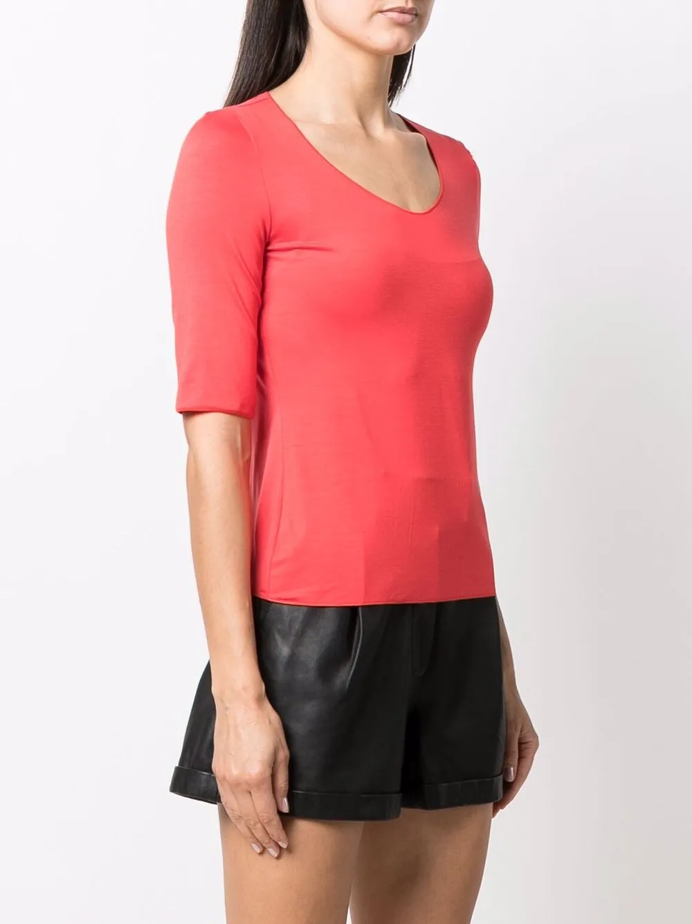 фото Emporio armani футболка с u-образным вырезом