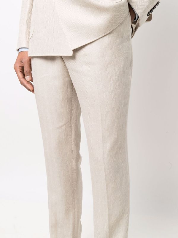 brunello cucinelli linen suit