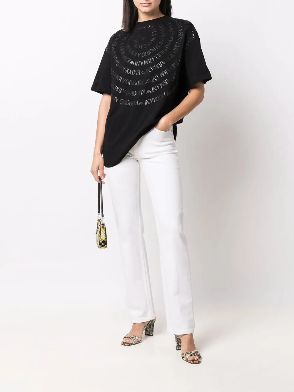 фото Emporio armani футболка с логотипом