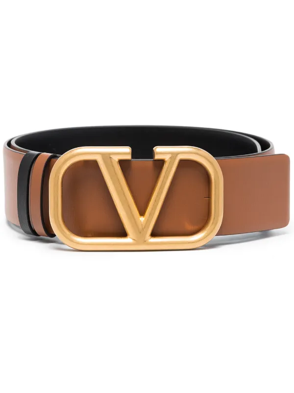 Valentino Garavani VLogo Signature Leather Belt - Farfetch