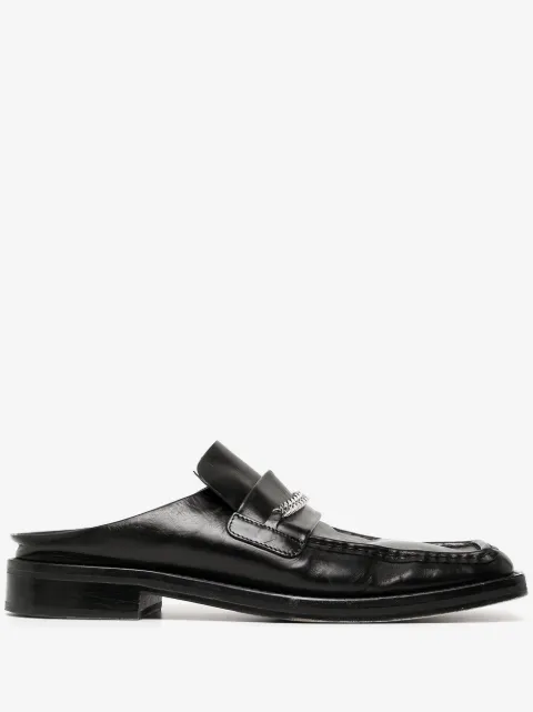 Martine Rose chain-embellished slip-on loafers