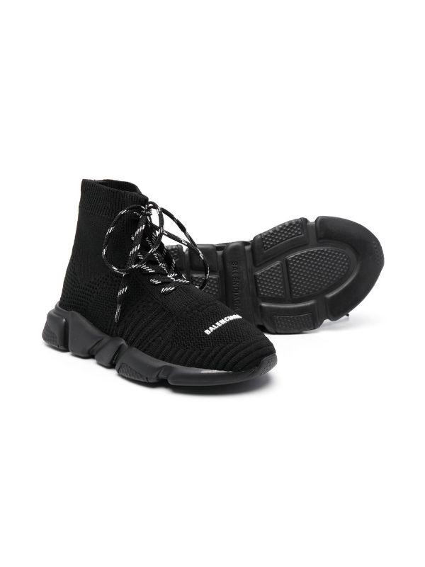 Speed Sock Sneakers in Black  Balenciaga Kids  Mytheresa