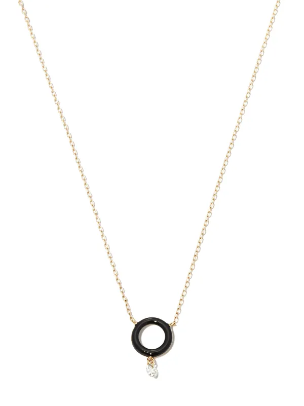 Persée 18kt Yellow Gold Diamond Pendant Necklace
