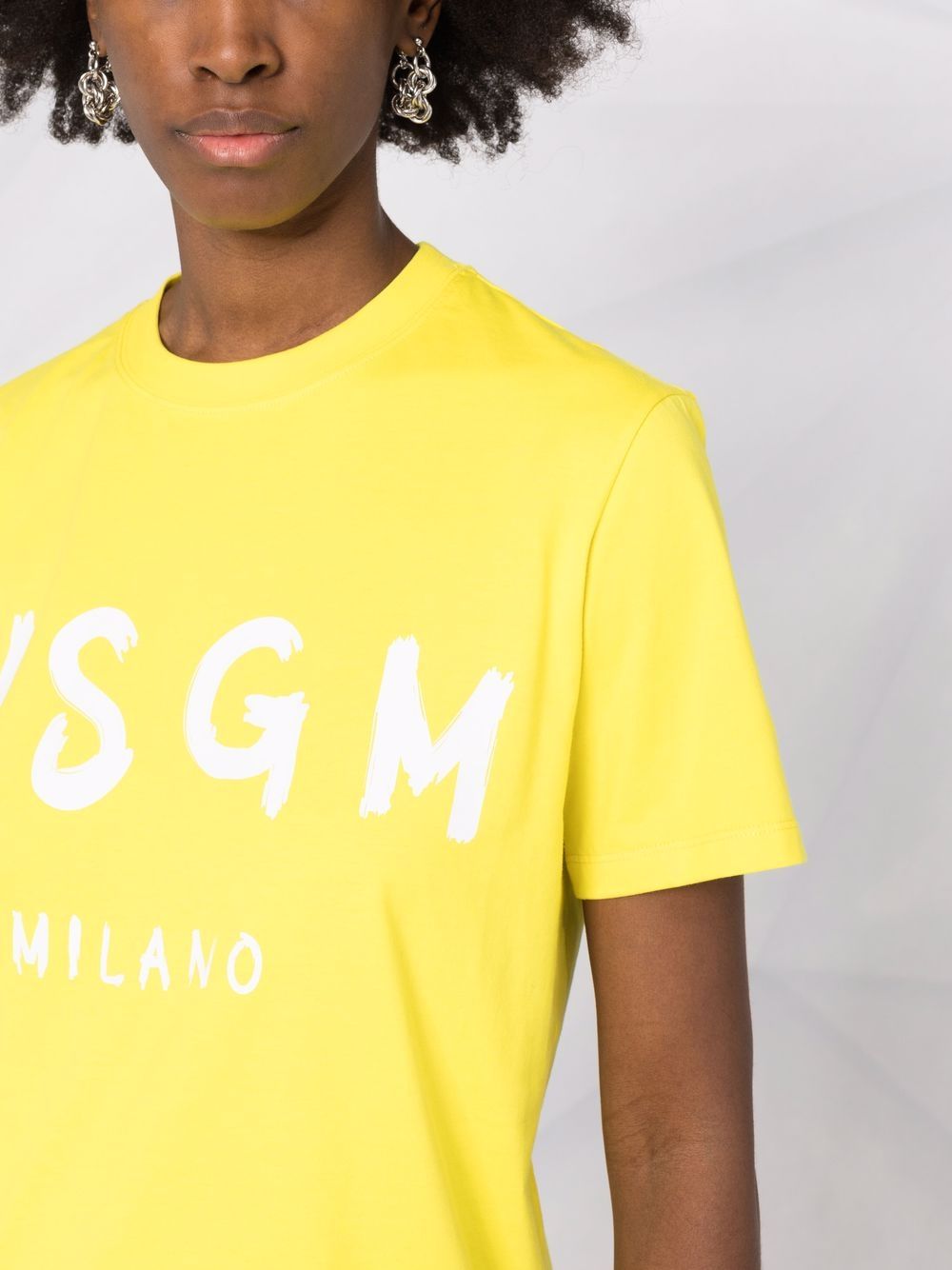 фото Msgm футболка с логотипом