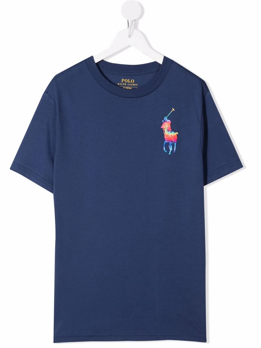 

Ralph Lauren Kids playera con motivo Big Pony - Azul
