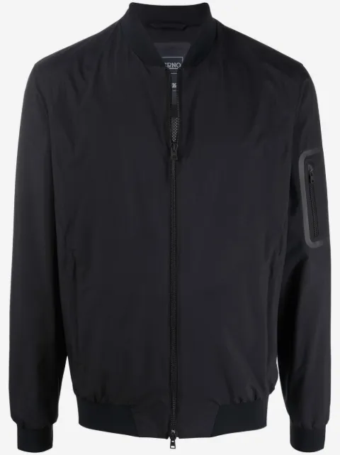 Herno zip-pocket bomber jacket