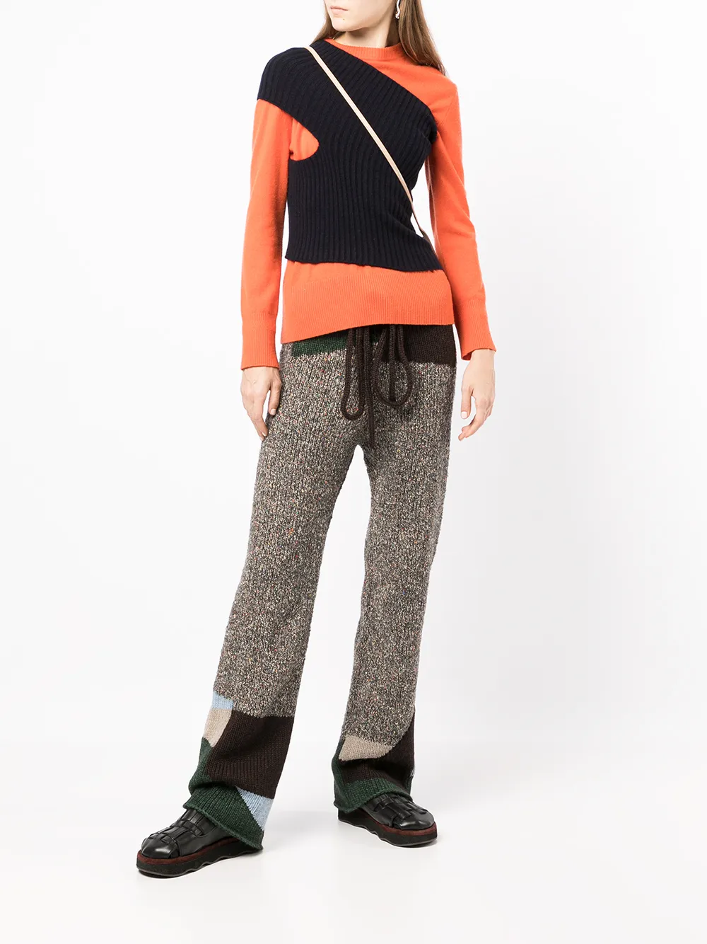 фото Extreme cashmere топ в рубчик на одно плечо