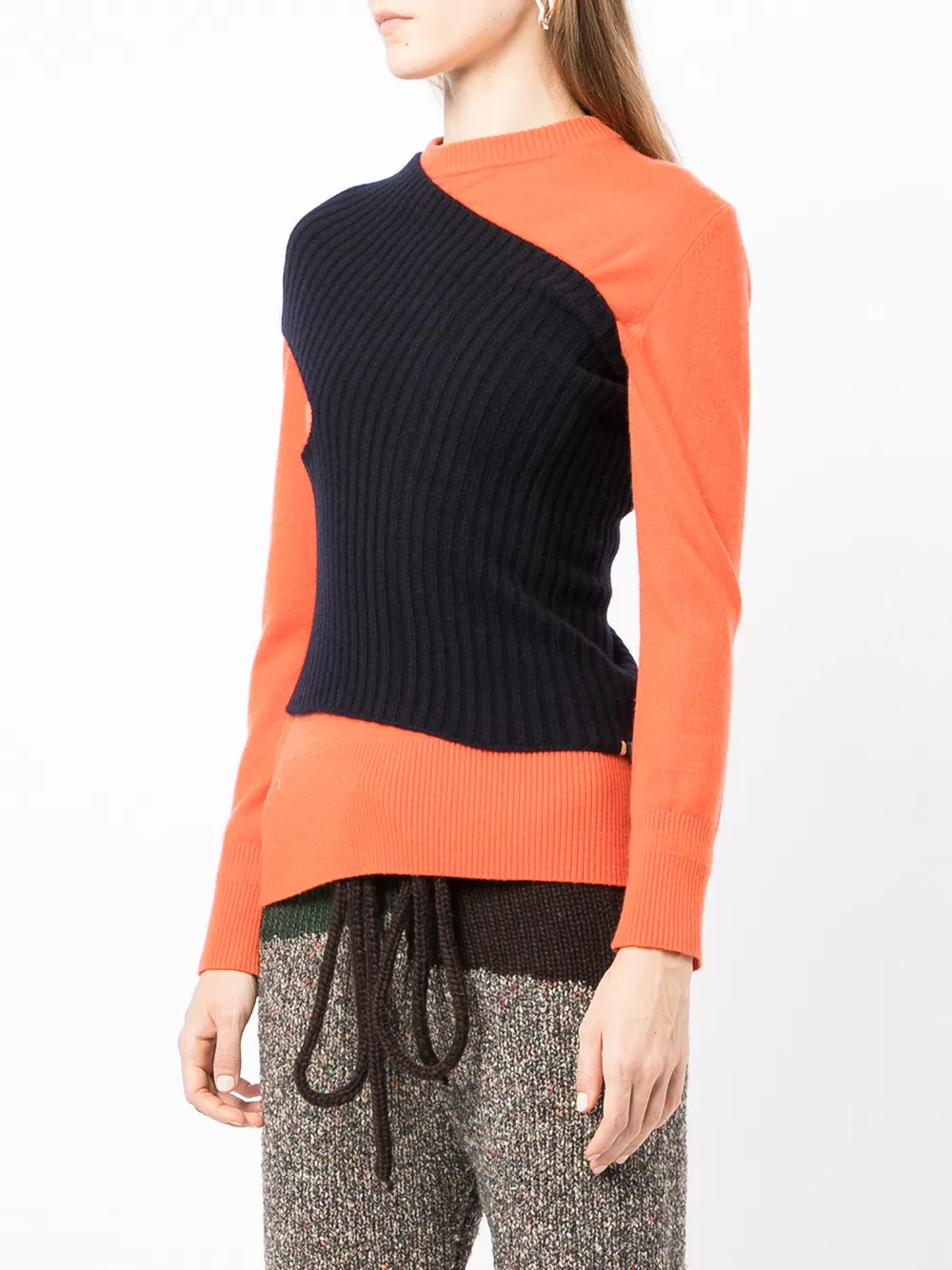 фото Extreme cashmere топ в рубчик на одно плечо