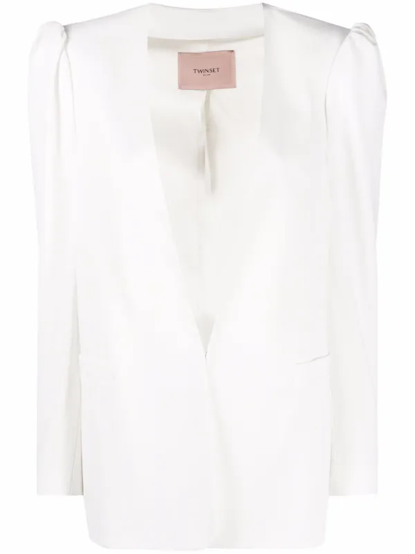 puff sleeve blazer h&m