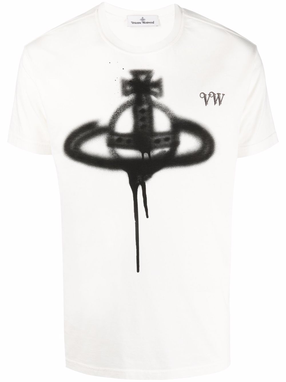 фото Vivienne westwood футболка из органического хлопка с логотипом