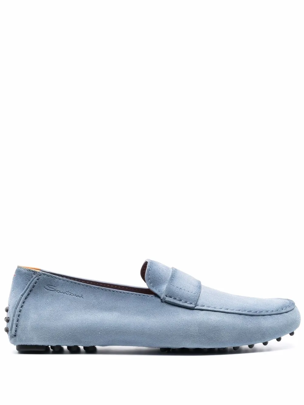 

Santoni mocasines slip-on - Azul