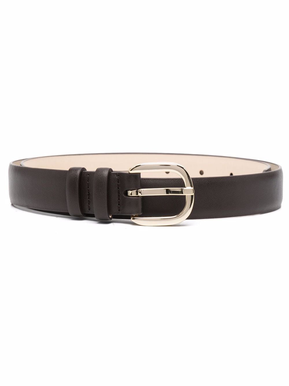 12 STOREEZ half-circle Buckle Belt - Farfetch