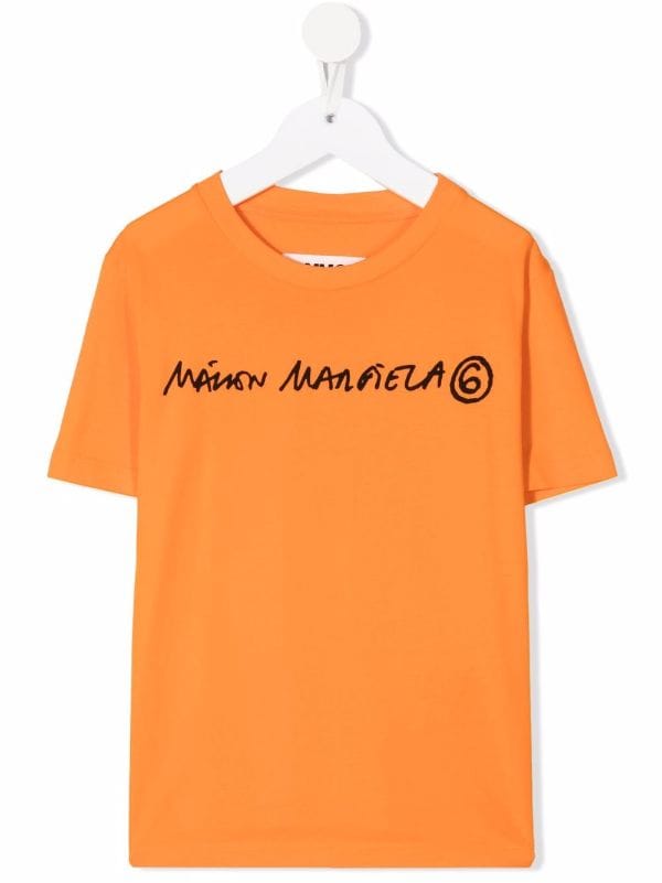 MM6 Maison Margiela Kids ロゴ Tシャツ - Farfetch