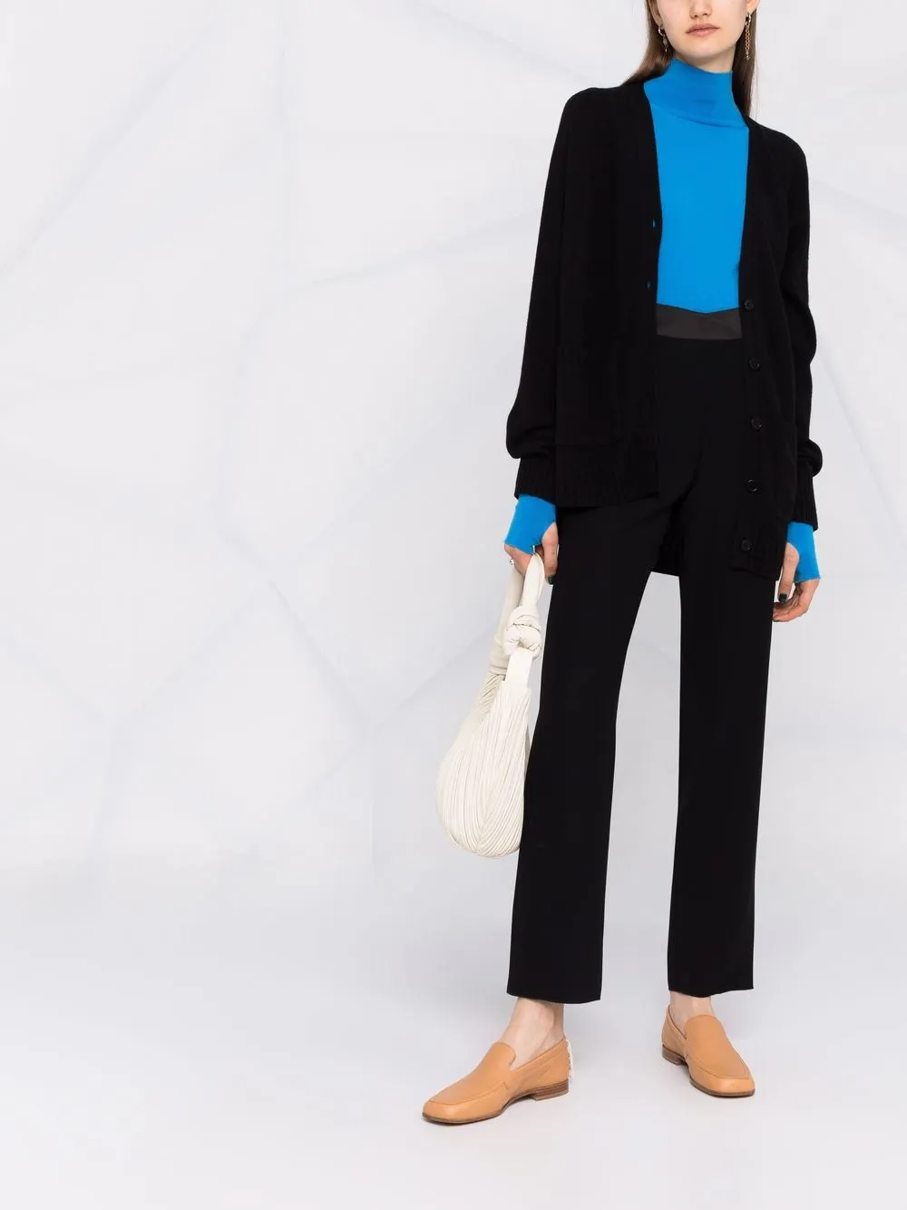 фото Emporio armani прямые брюки с завышенной талией