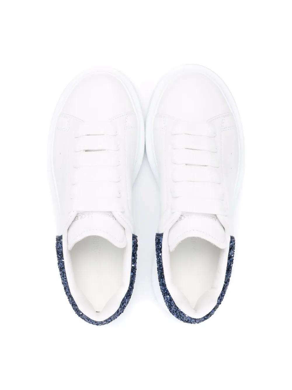 фото Alexander mcqueen kids кроссовки с блестками