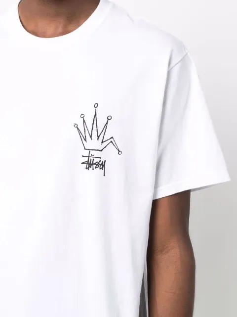Stussy Old Crown Cotton T-shirt - Farfetch