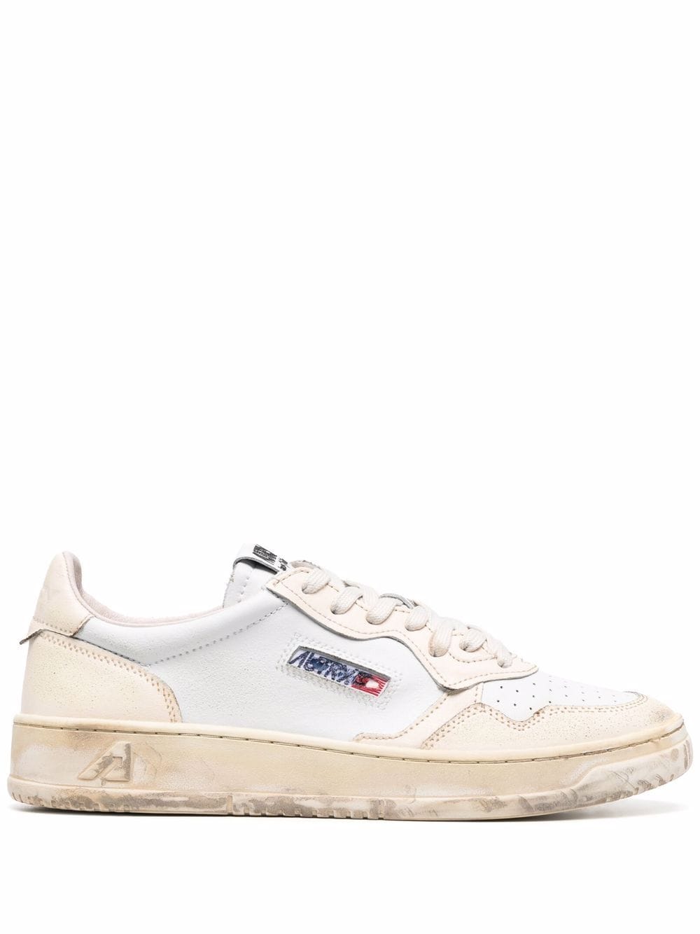 Autry distressed-effect low-top Sneakers - Farfetch