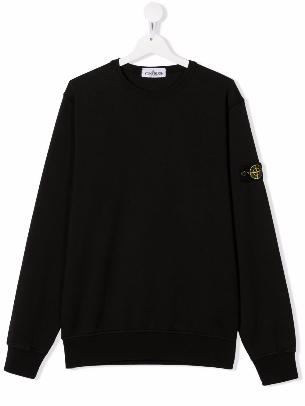 фото Stone island junior толстовка с нашивкой-логотипом