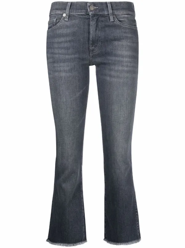Mankind raw-hem cropped jeans 