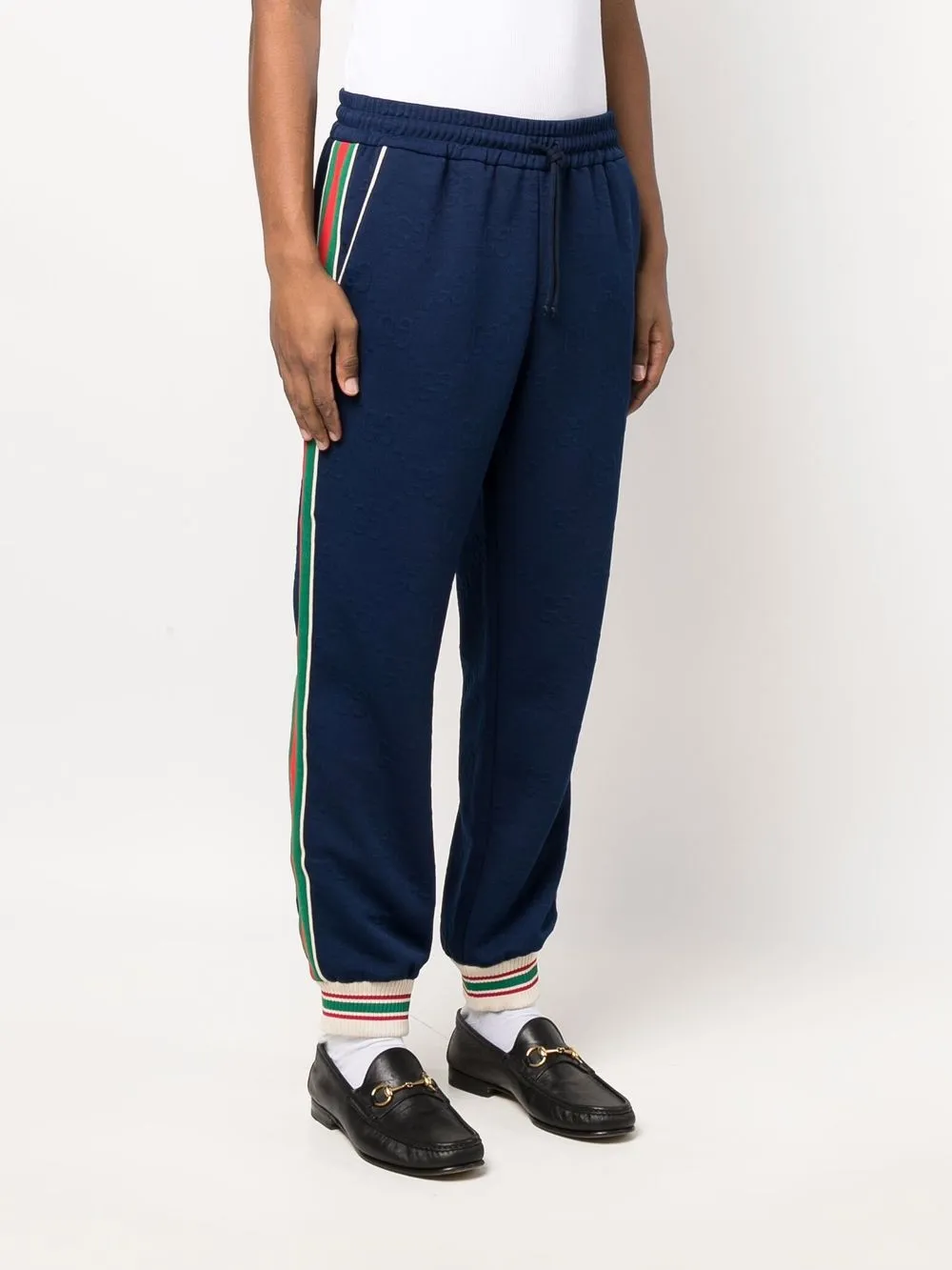 Gucci GG Jacquard Track Pants Farfetch