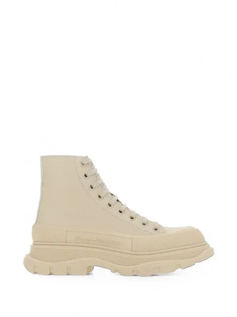 Alexander McQueen Tread Slick lace-up boots