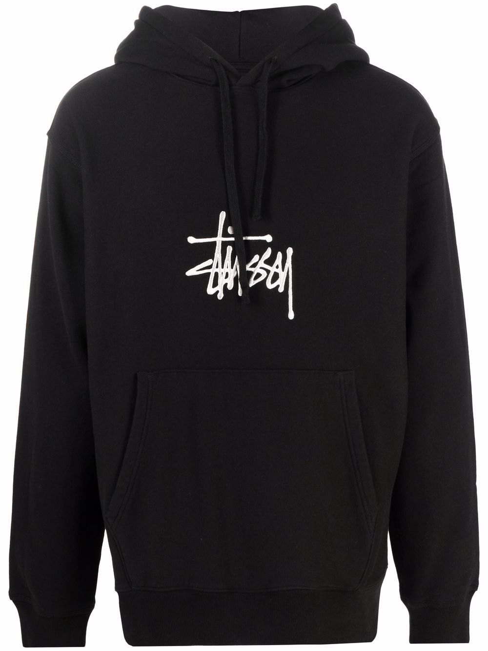 Stüssy embroidered-logo Pullover Hoodie - Farfetch