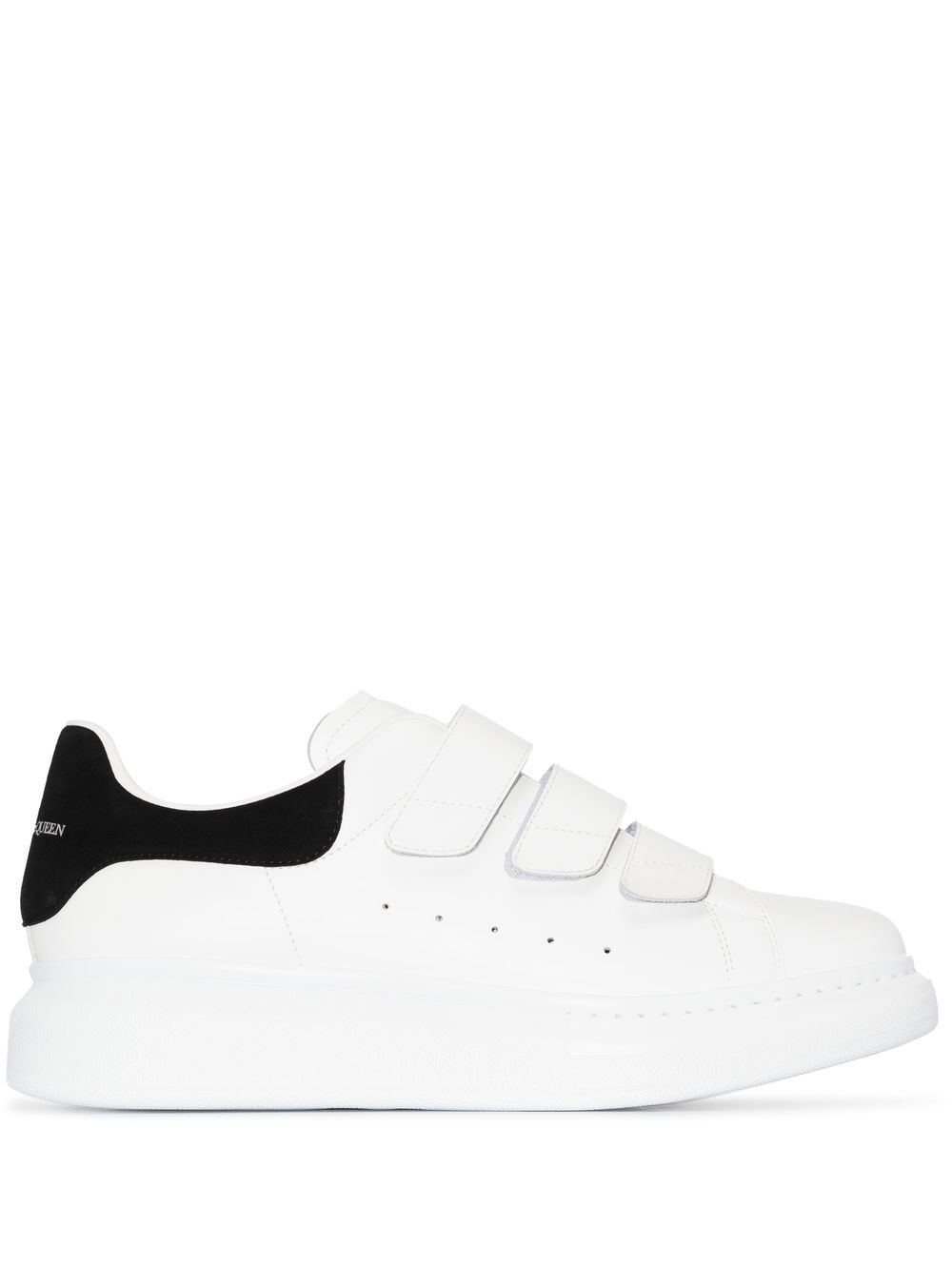 Image 1 of Alexander McQueen Oversized touch-strap sneakers
