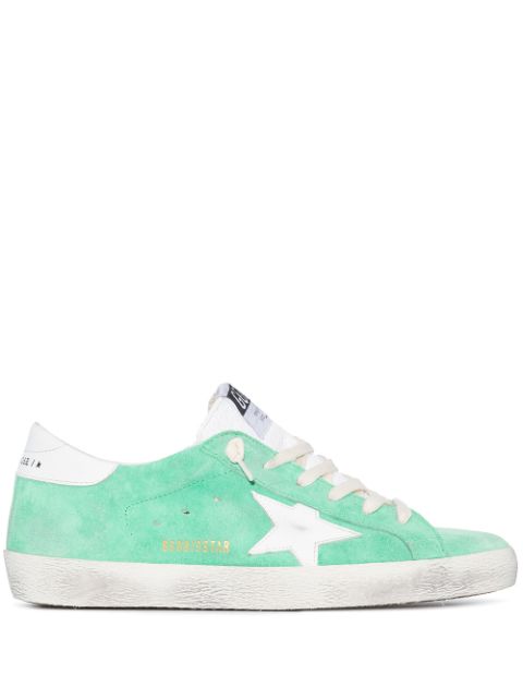 women's blue golden goose sneakers