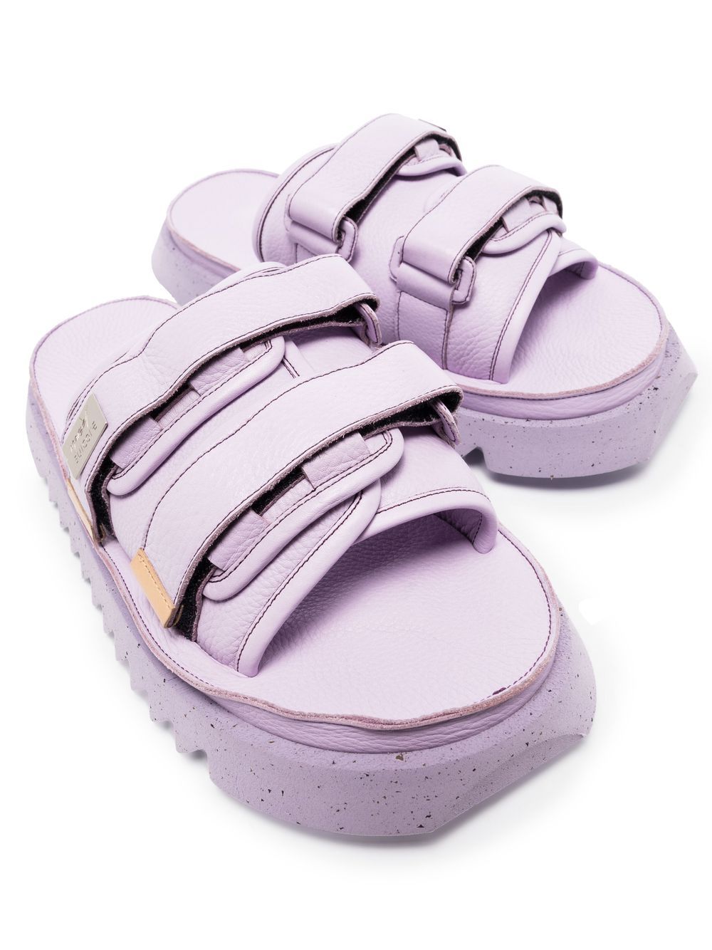 Shop Marsèll X Suicoke Double-strap Sandals In Violett