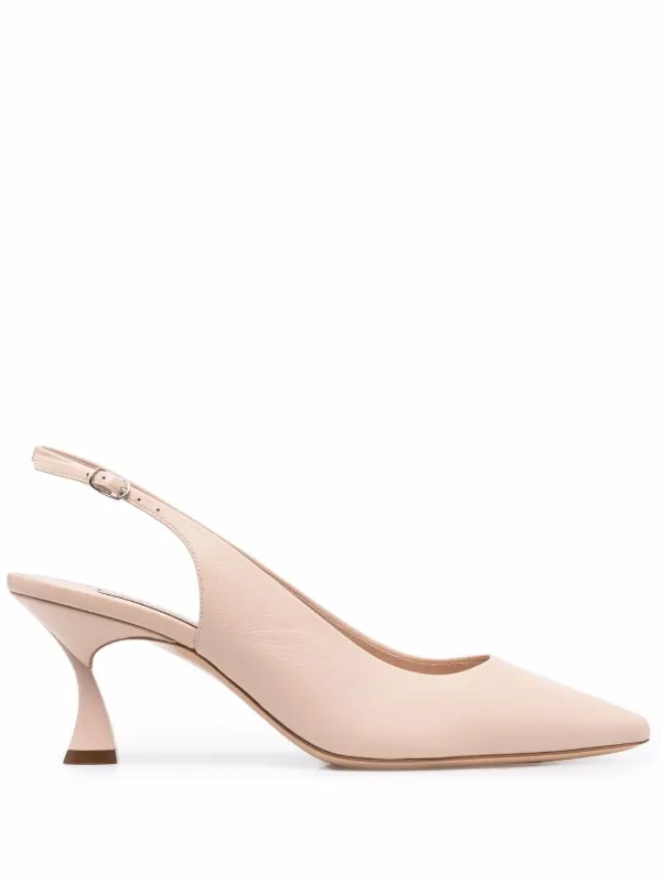 Shop Casadei Minor slingback pumps with 