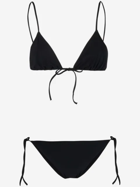 LIDO self-tie mid-rise bikini