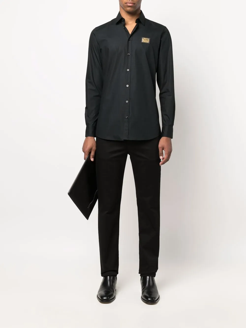 фото Moschino рубашка с логотипом