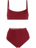 LIDO high-waisted bikini - Red