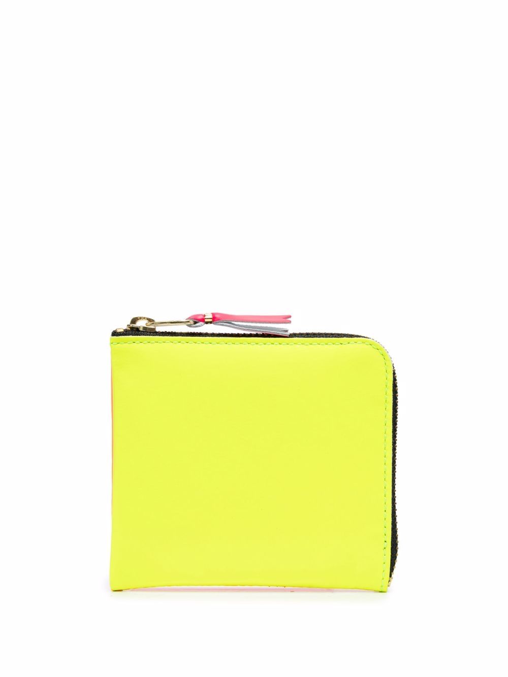 фото Comme des garçons wallet кошелек super fluo с круговой молнией