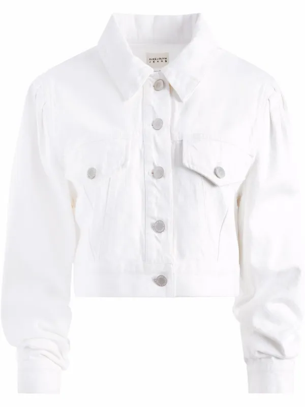 alice olivia denim jacket