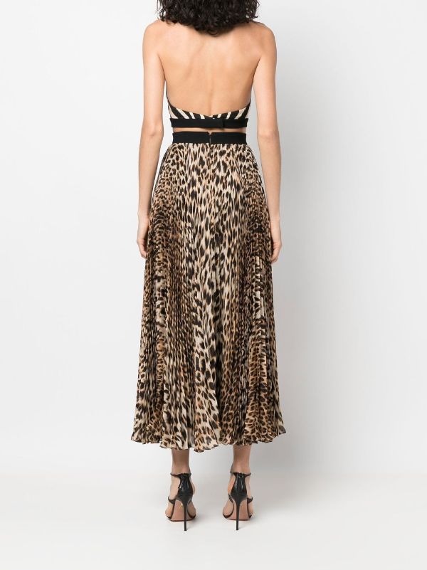 Jaguar print outlet dress