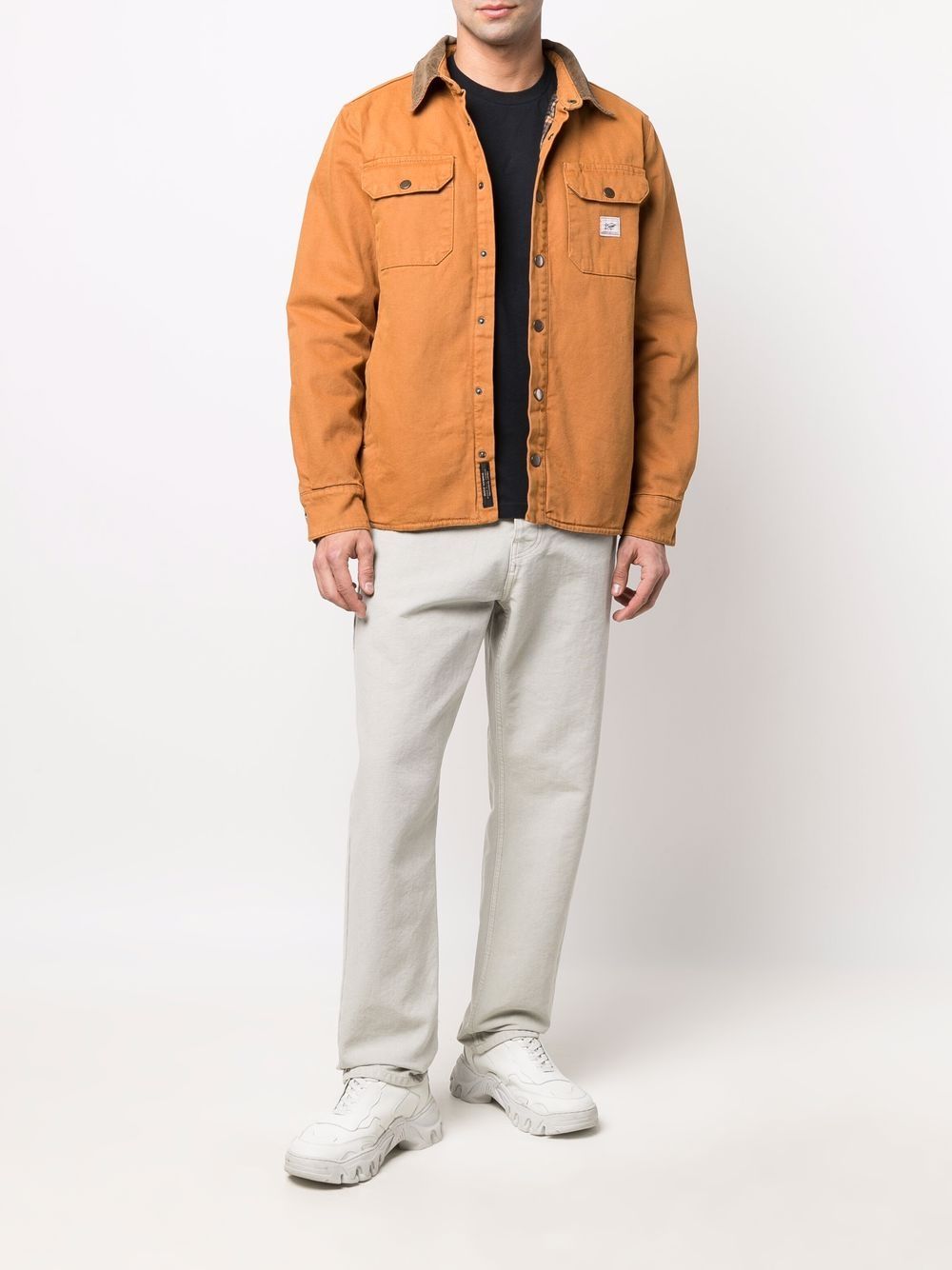 deus maxwell padded overshirt