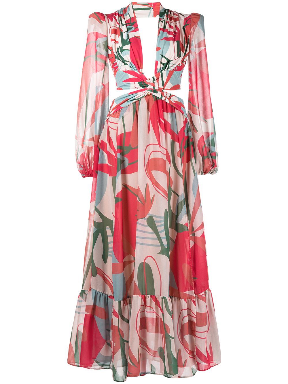 фото Patbo rio abstract-print beach dress