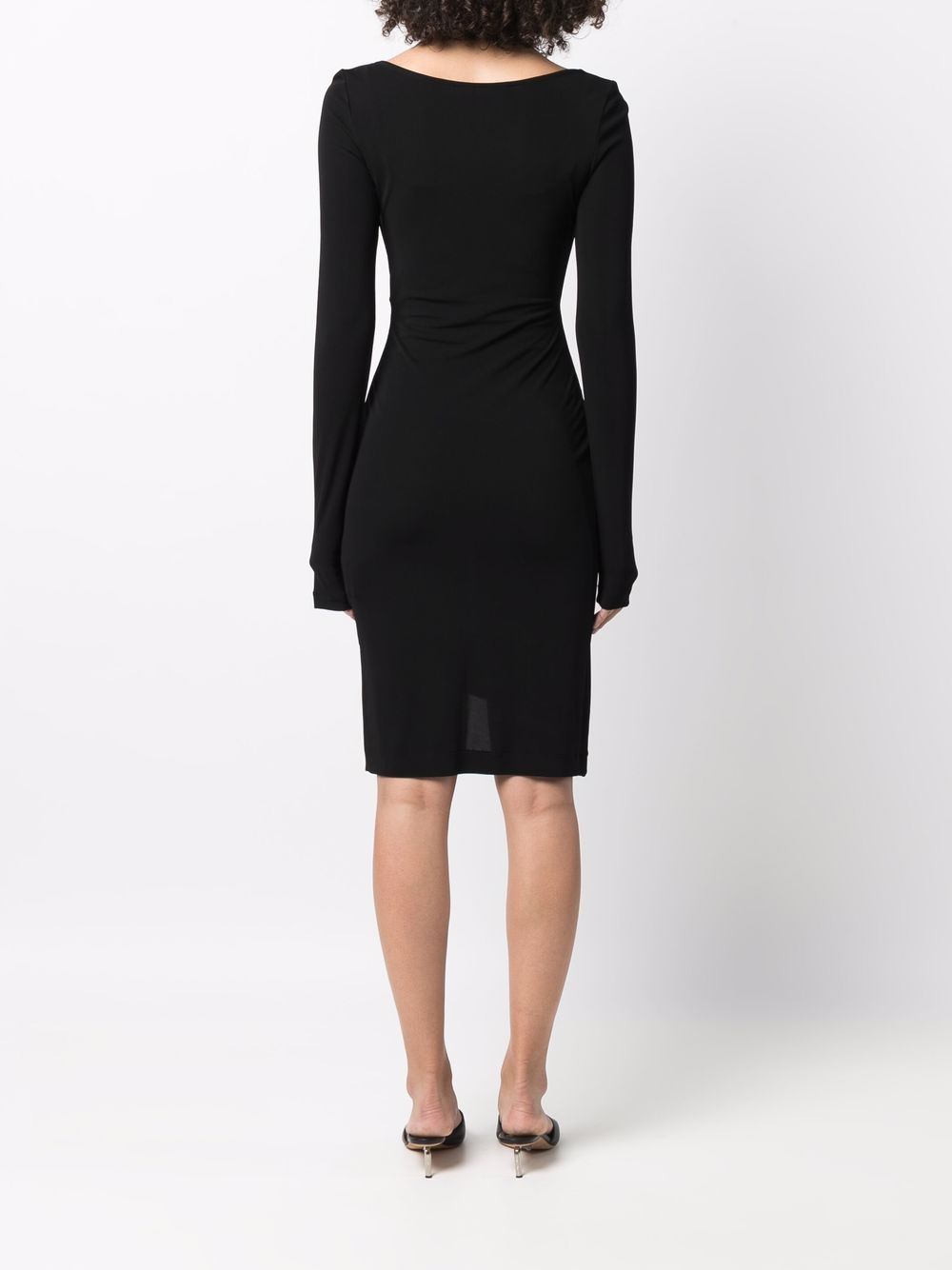 Off-White halterneck-strap asymmetric dress Women